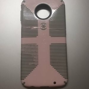 Moto z play speck candy shell grip case